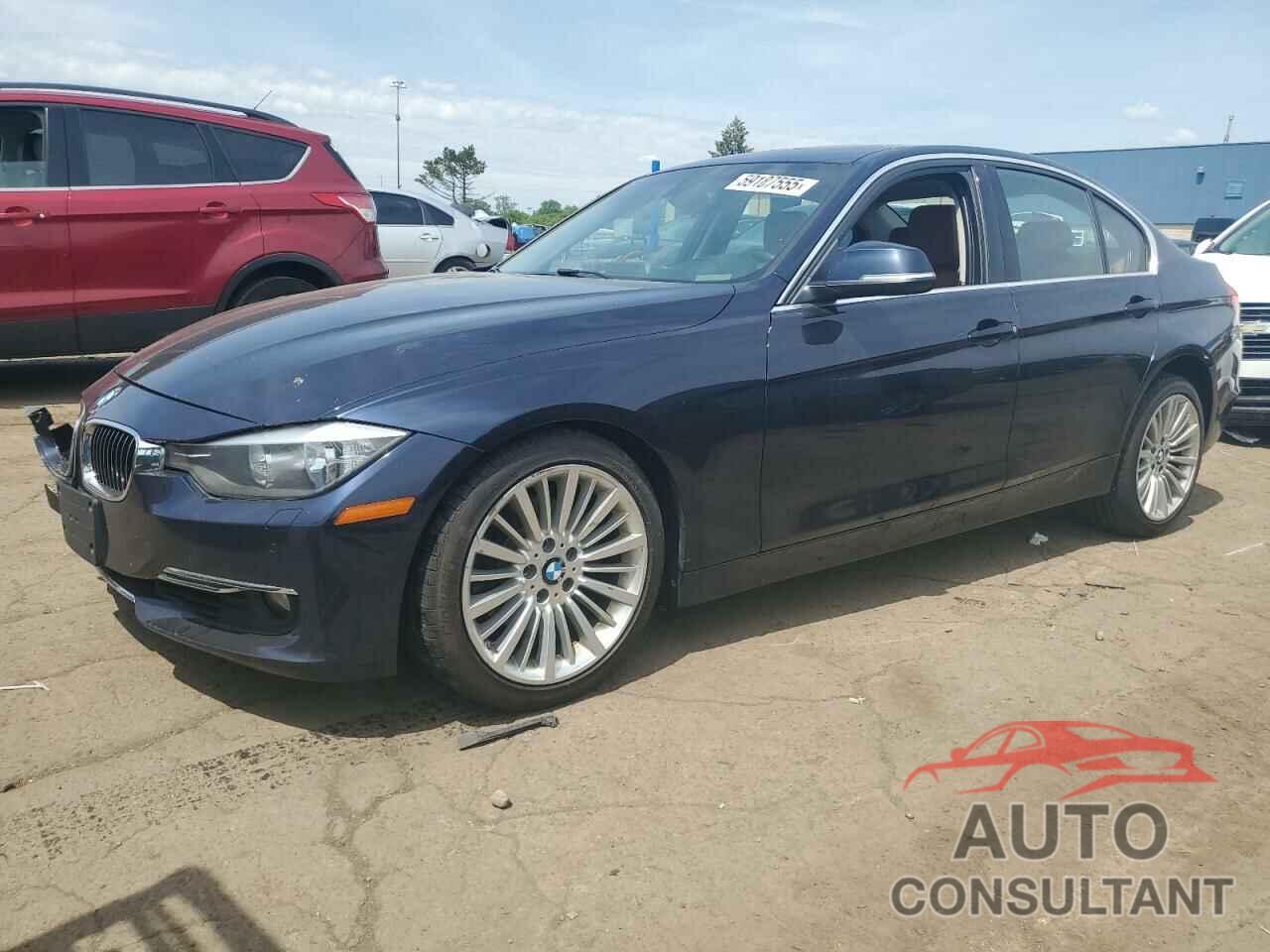 BMW 3 SERIES 2014 - WBA3B5C5XEP542472