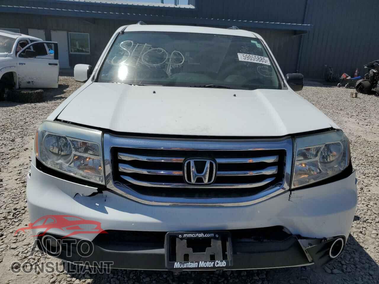 HONDA PILOT 2013 - 5FNYF4H48DB052726