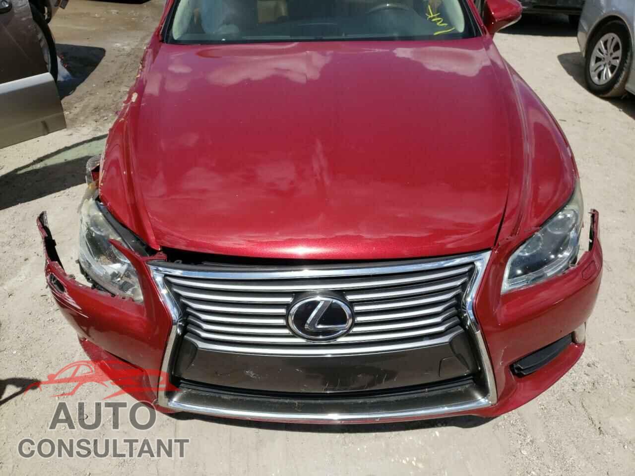 LEXUS LS460 2013 - JTHBL5EF4D5123186