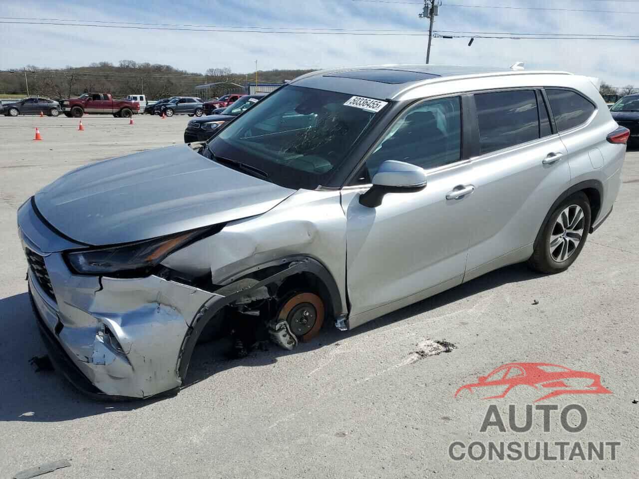 TOYOTA HIGHLANDER 2023 - 5TDKDRAH2PS023681