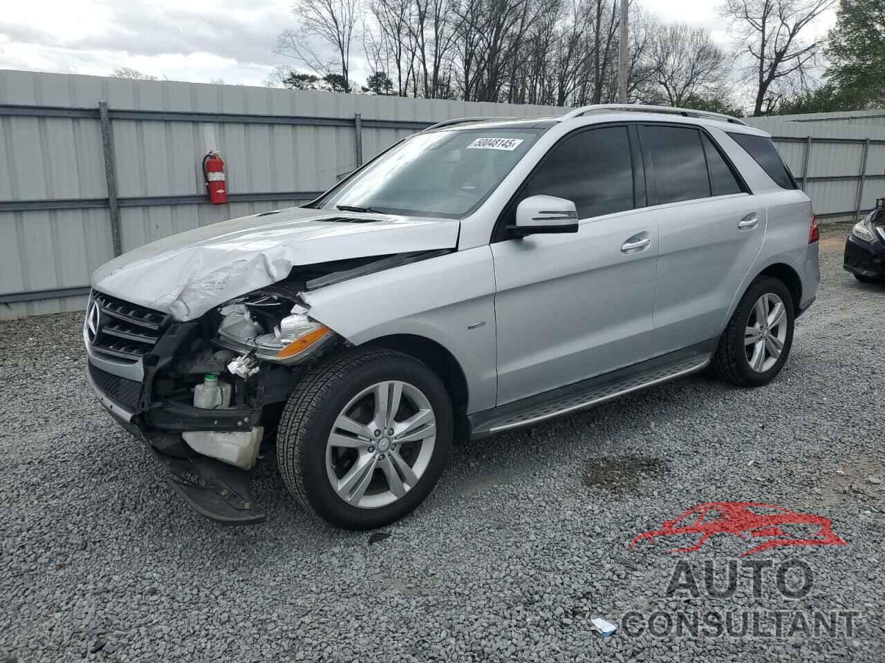 MERCEDES-BENZ M-CLASS 2012 - 4JGDA5HB2CA025025