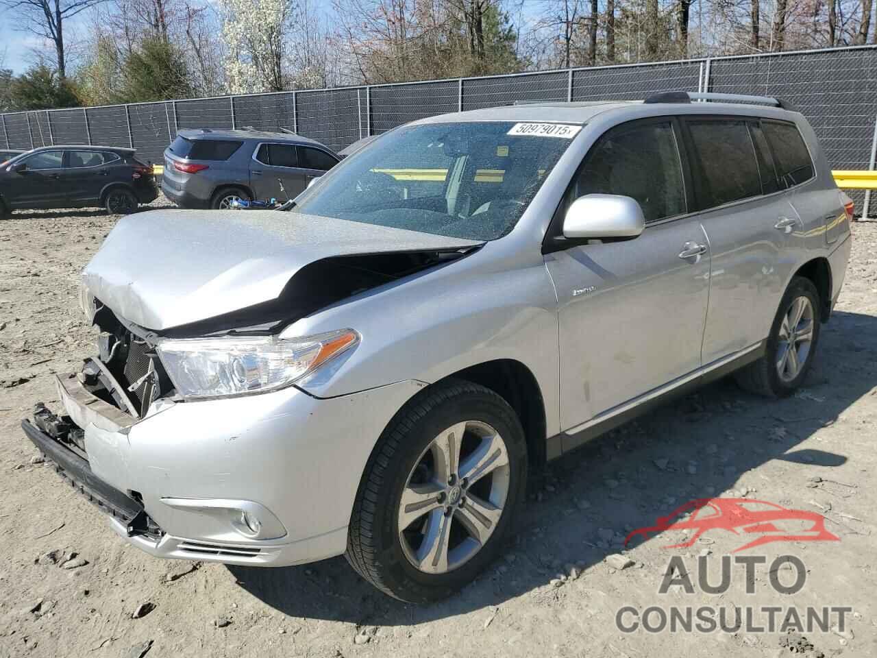 TOYOTA HIGHLANDER 2012 - 5TDDK3EH2CS099370