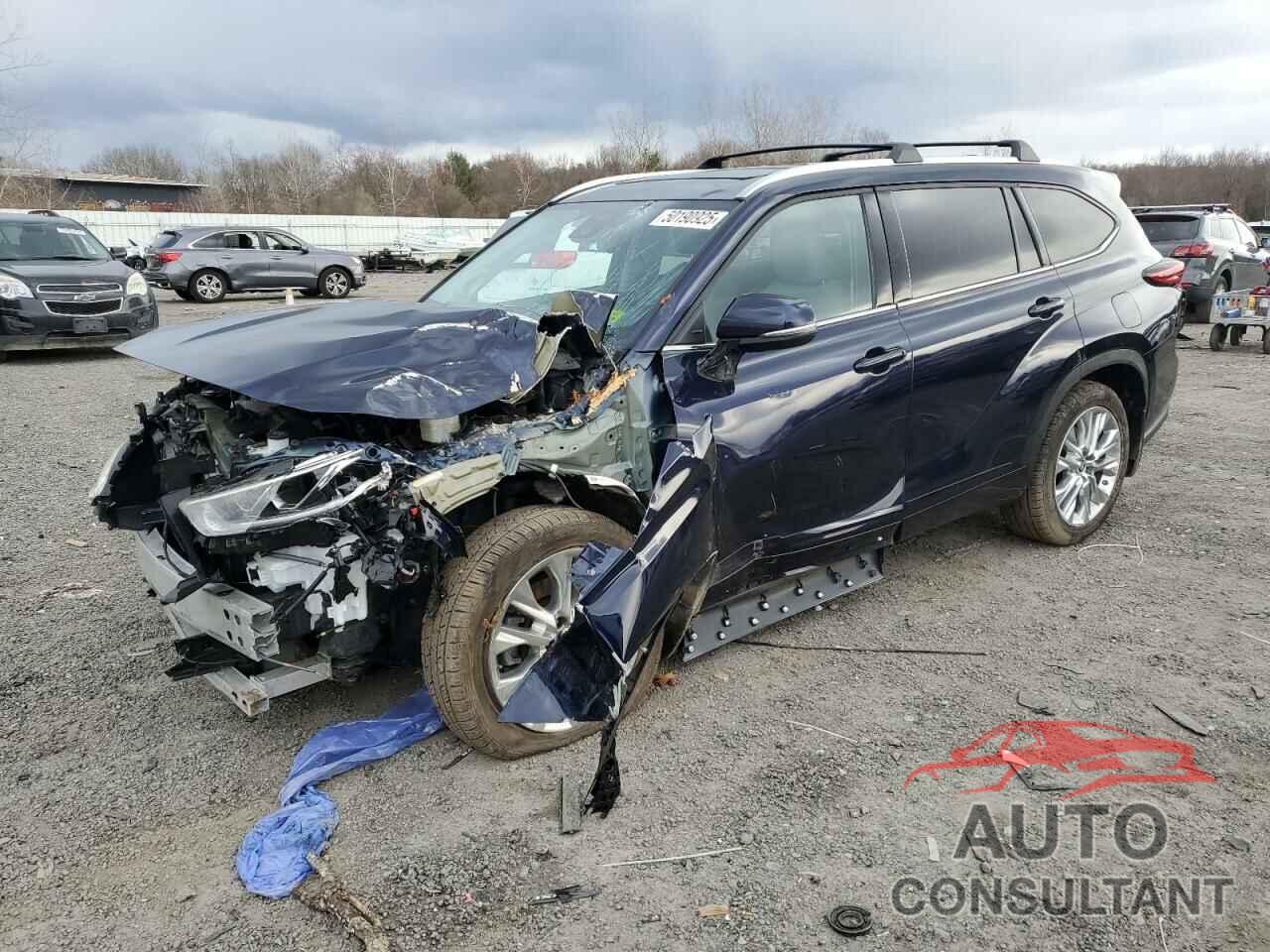 TOYOTA HIGHLANDER 2023 - 5TDKDRBH5PS035287