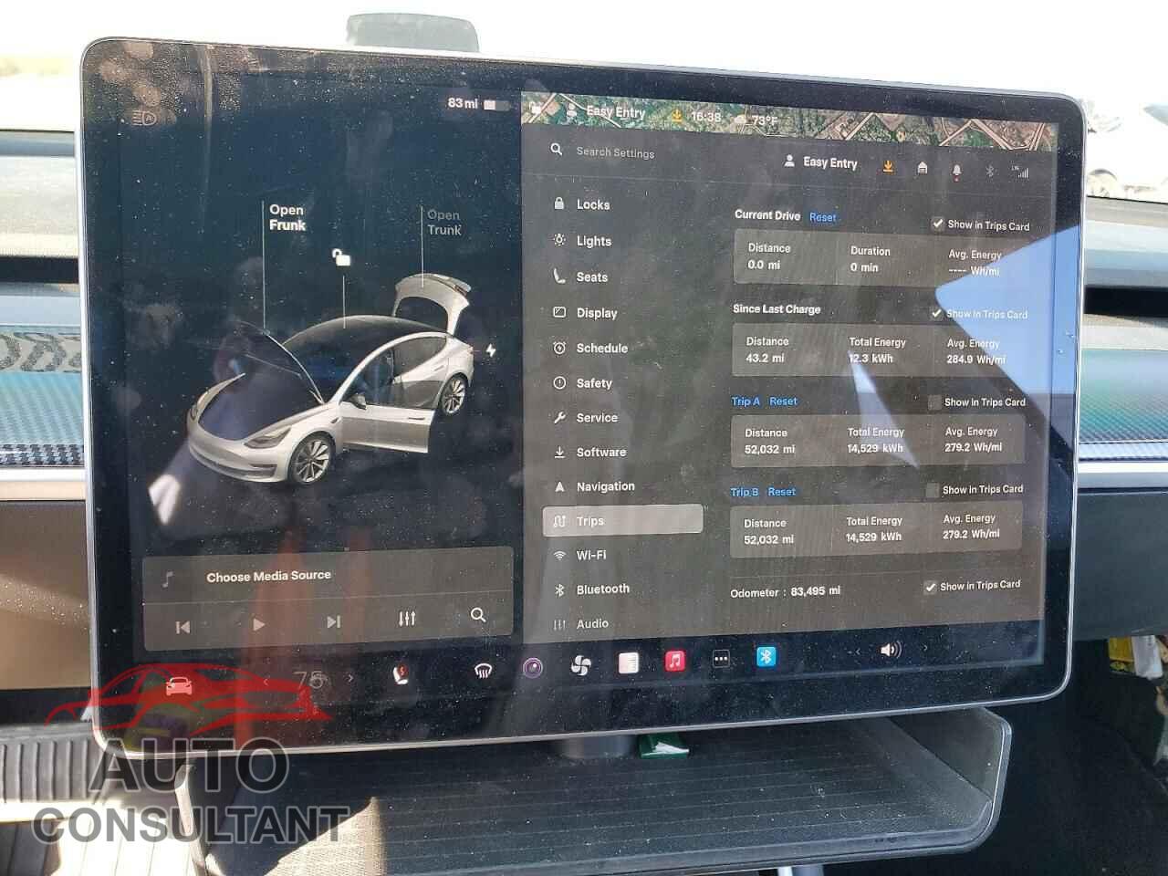 TESLA MODEL 3 2019 - 5YJ3E1EA4KF446596
