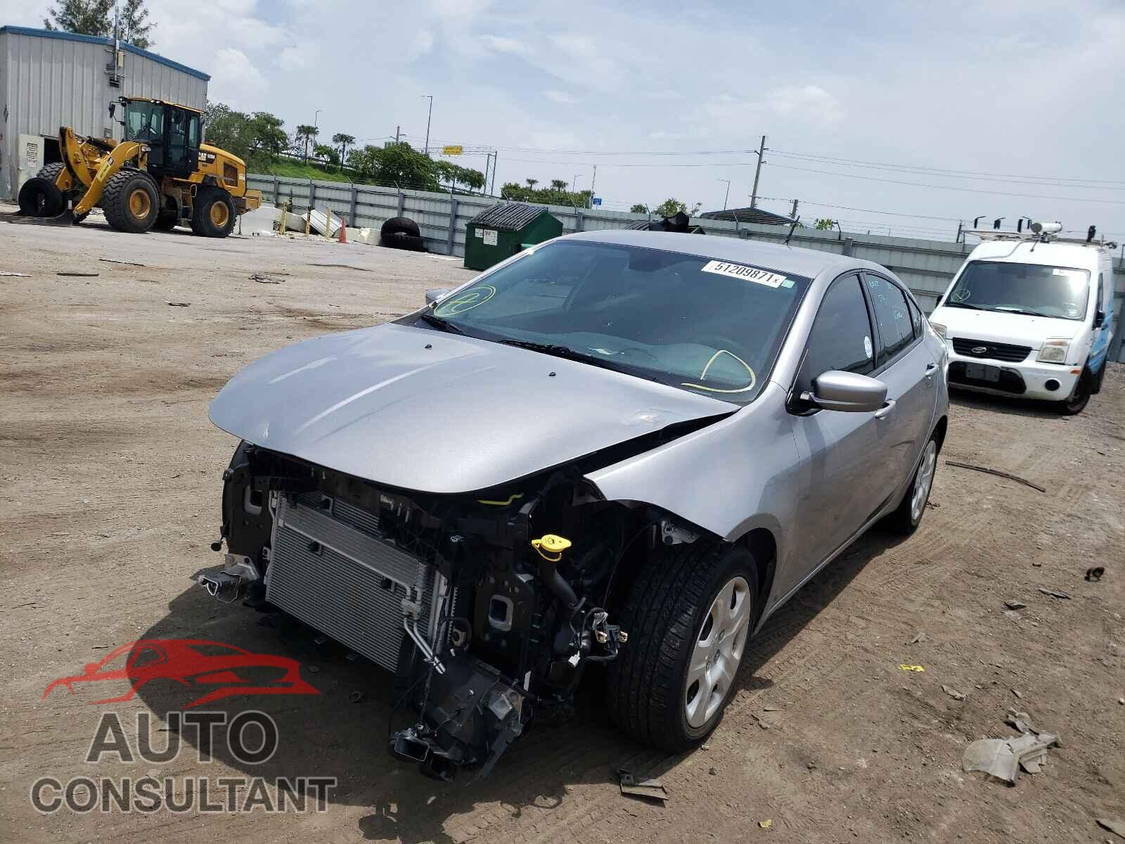 DODGE DART 2016 - 1C3CDFAA8GD531692