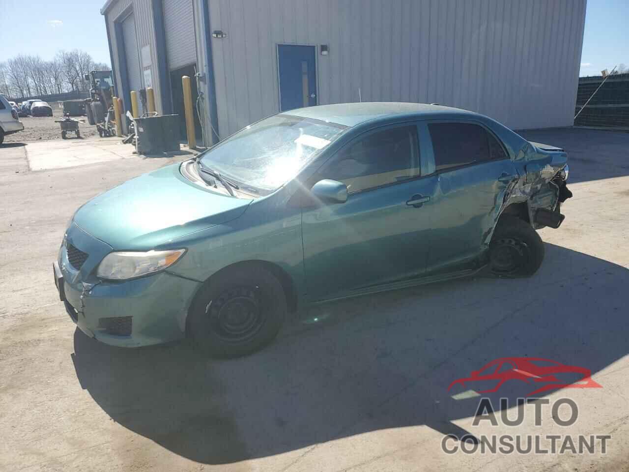TOYOTA COROLLA 2009 - JTDBL40E99J045979
