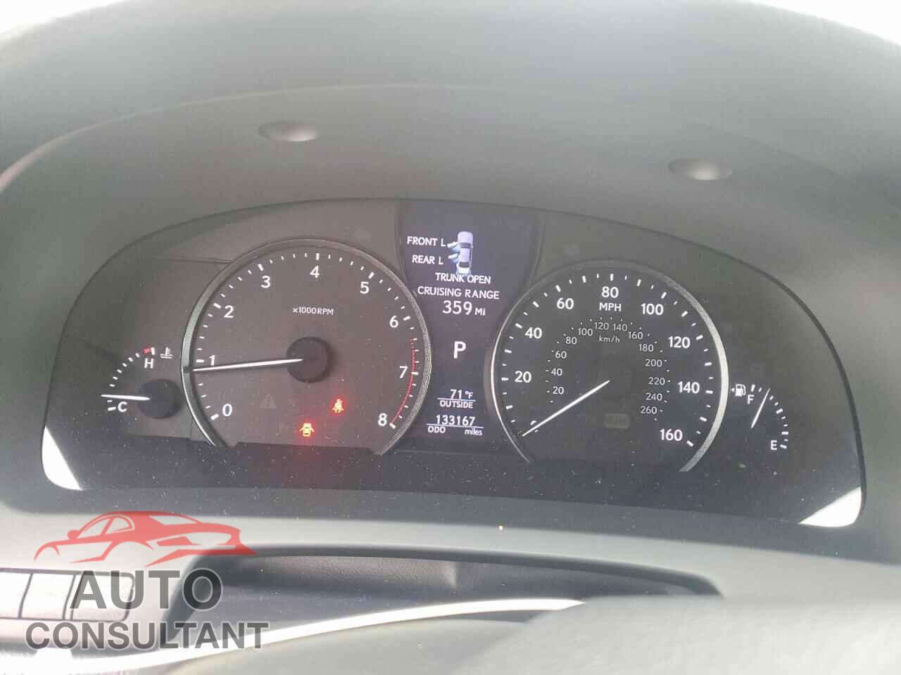 LEXUS LS460 2013 - JTHBL5EF7D5116281