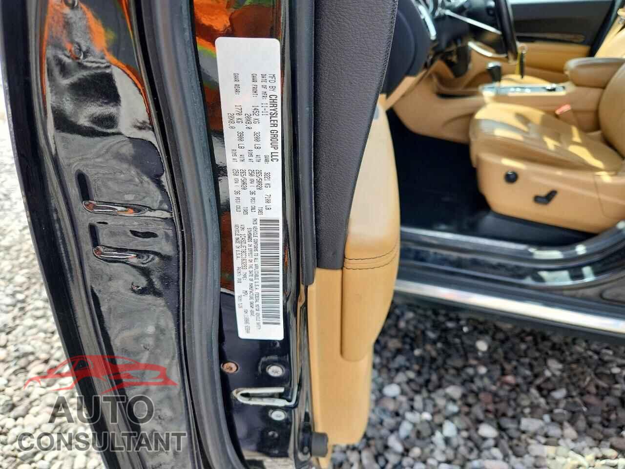 DODGE DURANGO 2012 - 1C4SDJET8CC163293
