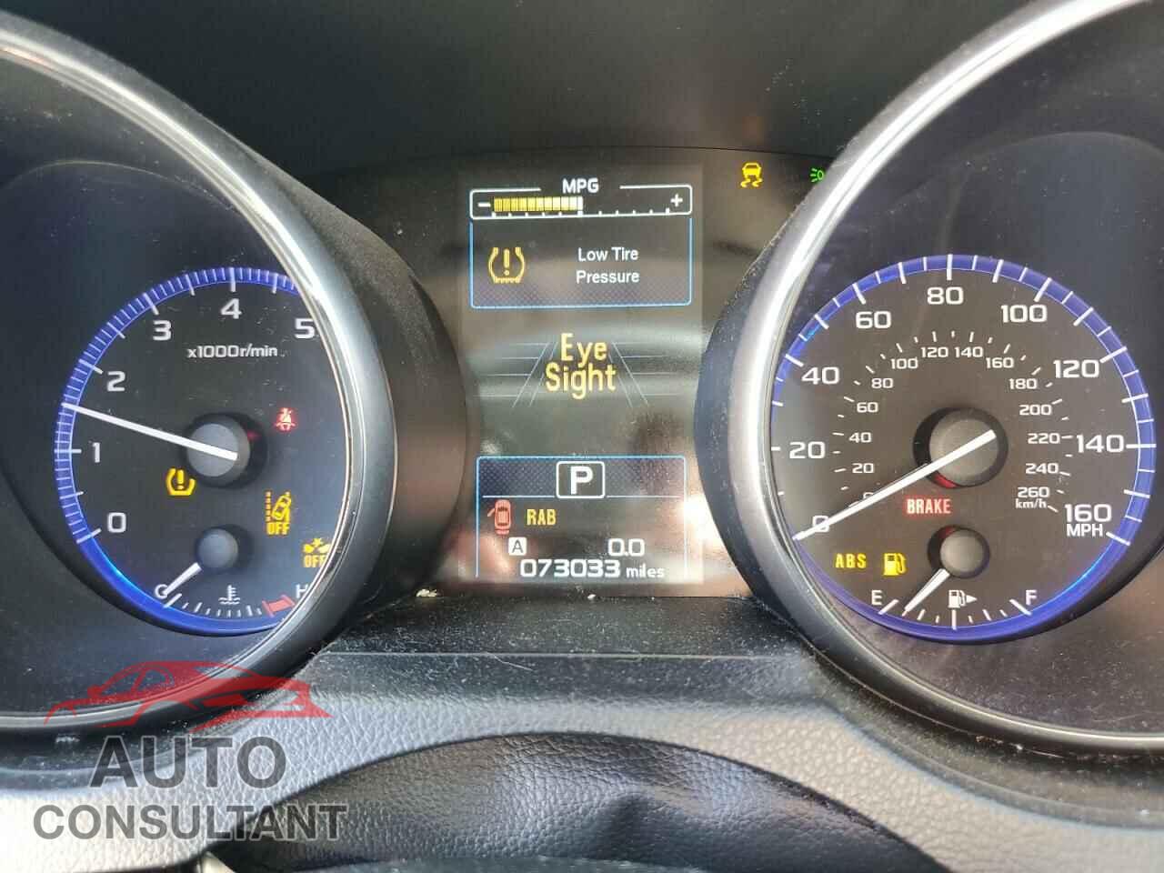 SUBARU OUTBACK 2018 - 4S4BSENC9J3296084