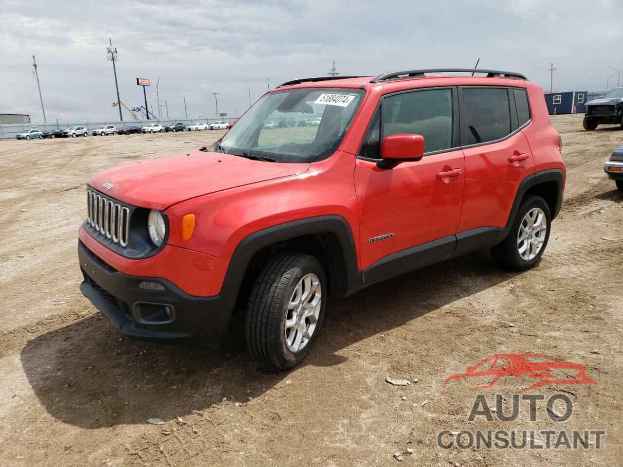 JEEP RENEGADE 2016 - ZACCJBBT0GPD52948