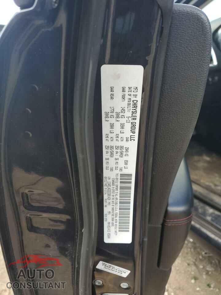 DODGE DURANGO 2013 - 1C4RDJAG3DC681420