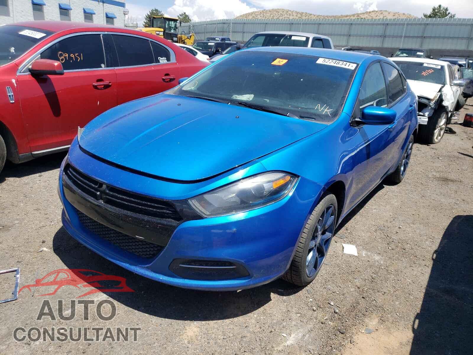 DODGE DART 2016 - 1C3CDFAA4GD643714