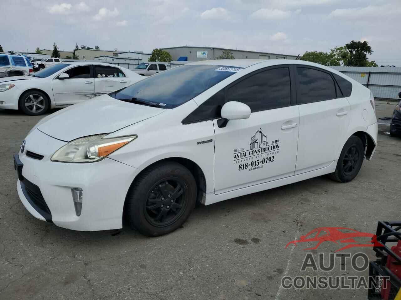 TOYOTA PRIUS 2012 - JTDKN3DU0C1560172
