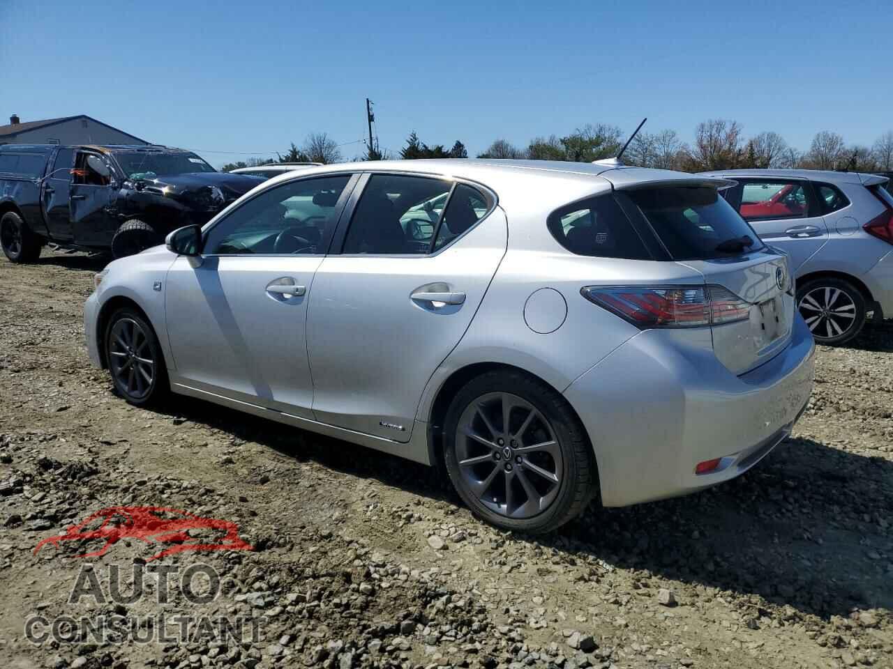 LEXUS CT 200 2012 - JTHKD5BHXC2108016