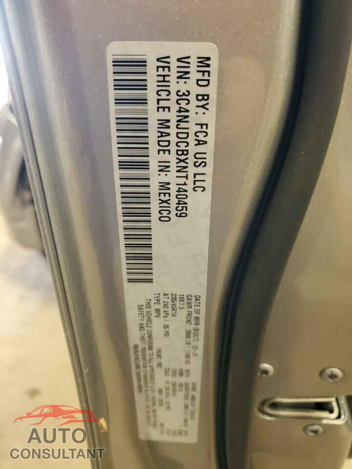 JEEP COMPASS 2022 - 3C4NJDCBXNT140459