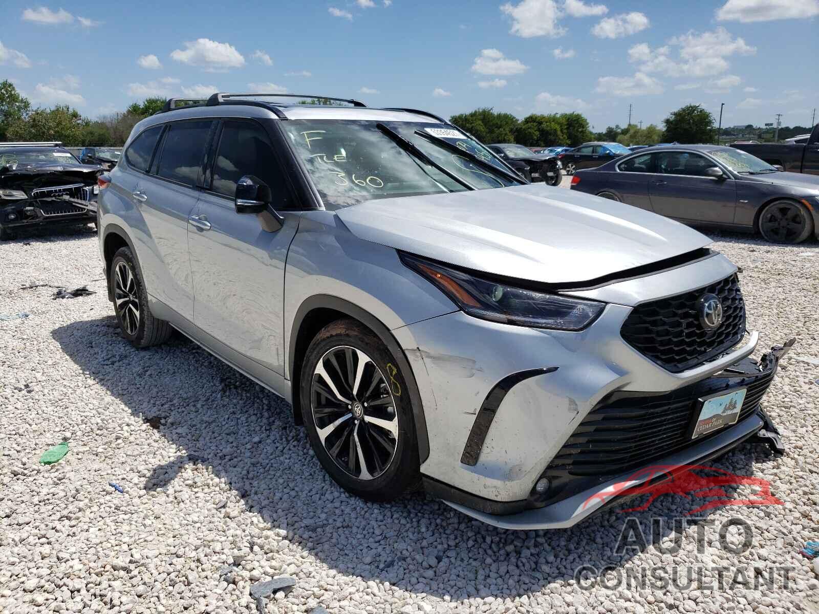 TOYOTA HIGHLANDER 2021 - 5TDLZRAH5MS074545