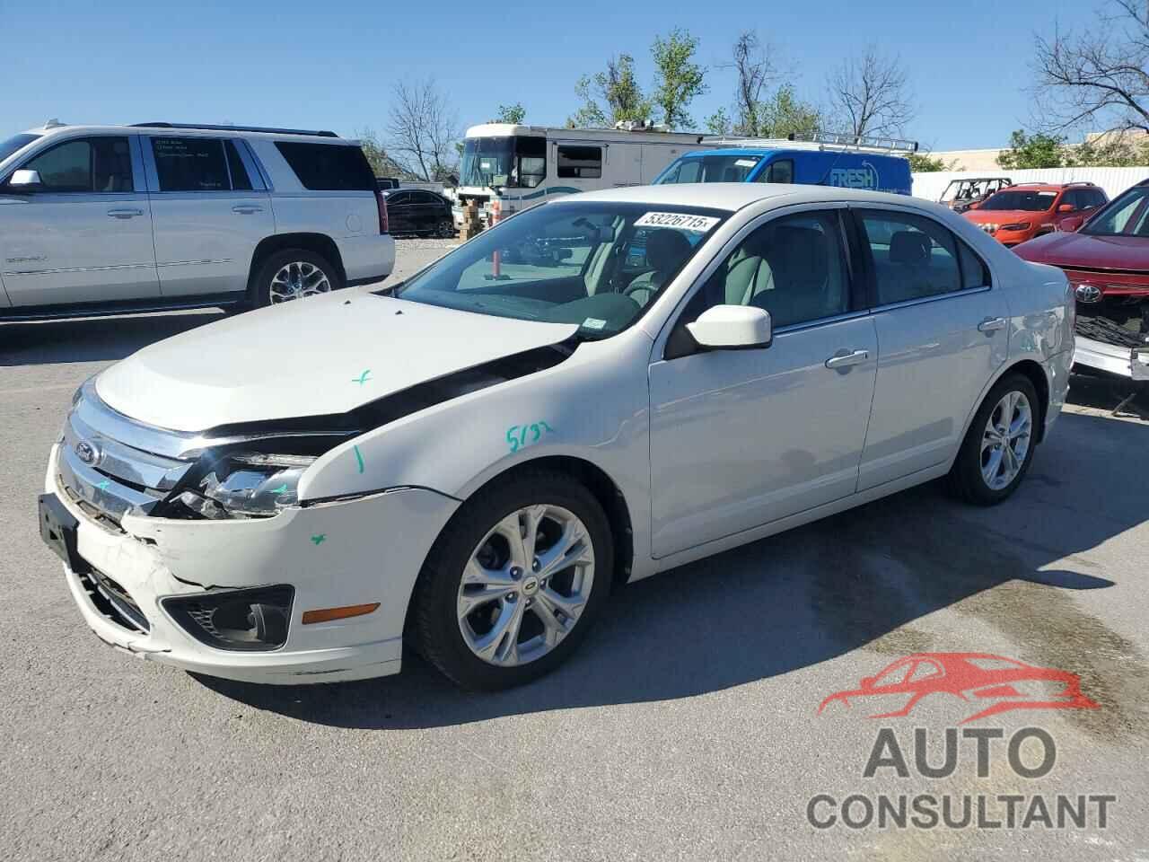 FORD FUSION 2012 - 3FAHP0HAXCR437414