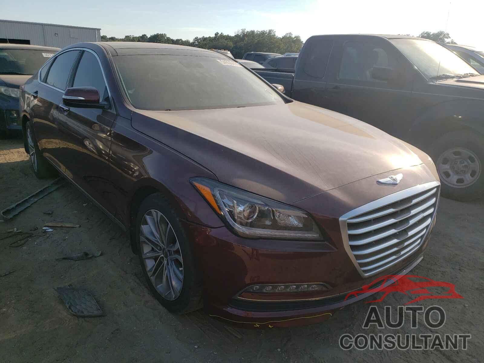 HYUNDAI GENESIS 2016 - KMHGN4JE8GU112125