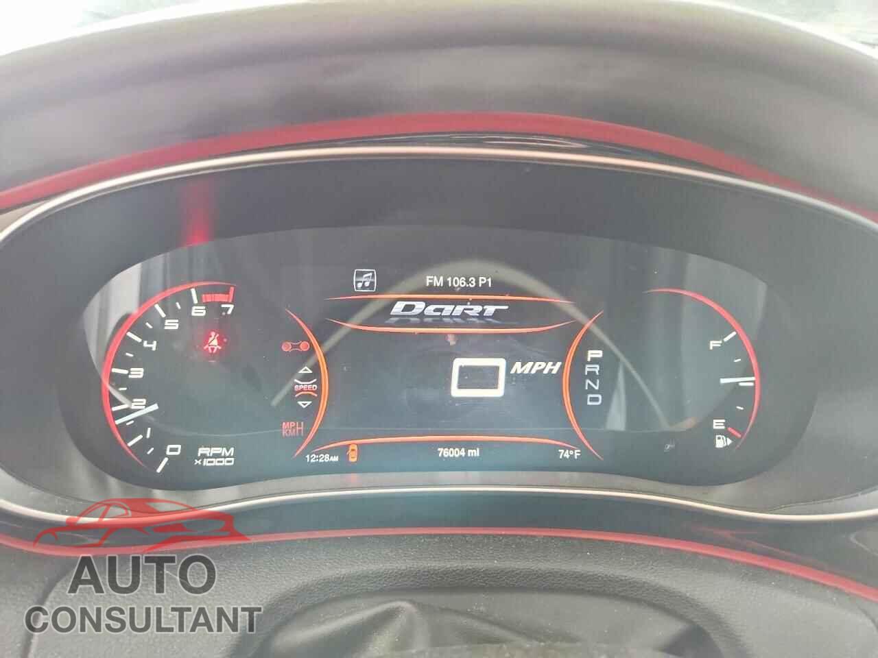 DODGE DART 2015 - 1C3CDFDH4FD141017