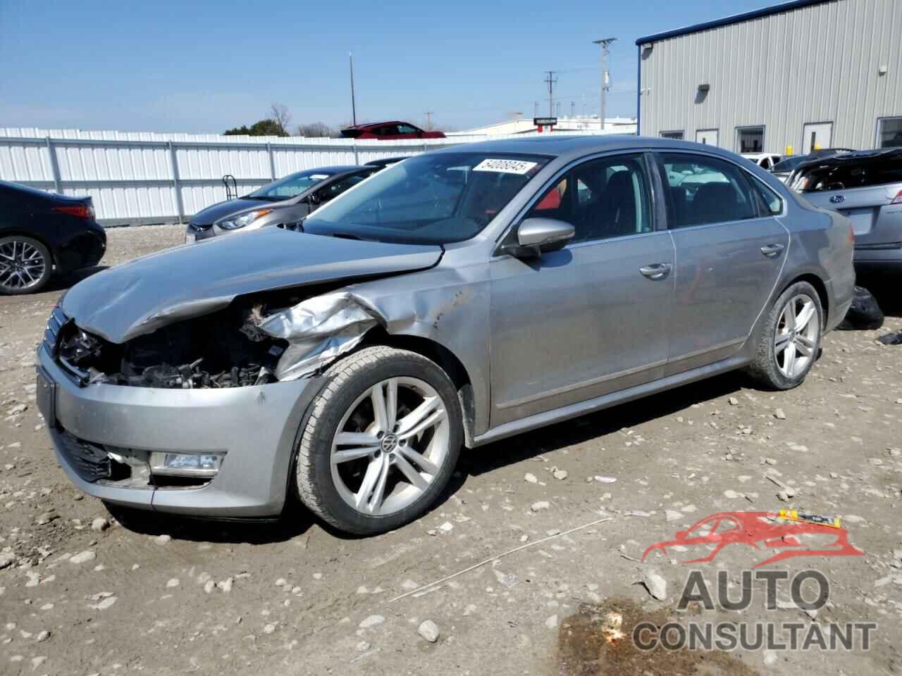 VOLKSWAGEN PASSAT 2012 - 1VWCN7A39CC096016