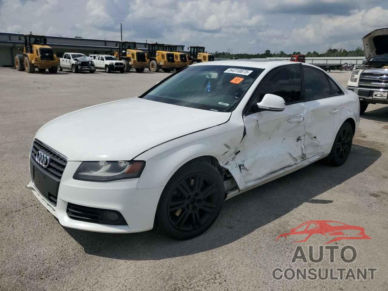 AUDI A4 2009 - WAULF78K59N075512