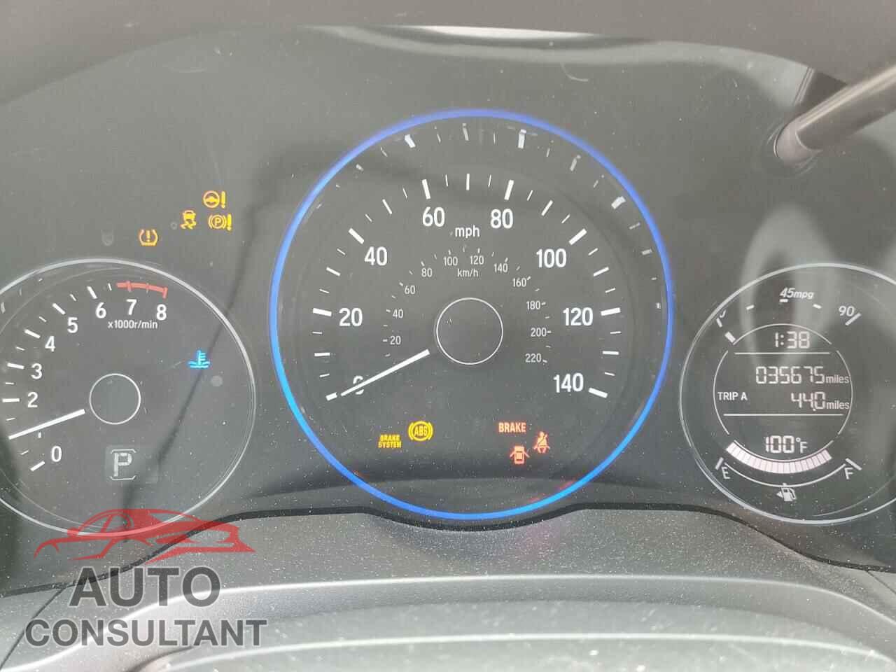 HONDA HR-V 2018 - 3CZRU5H72JM704851