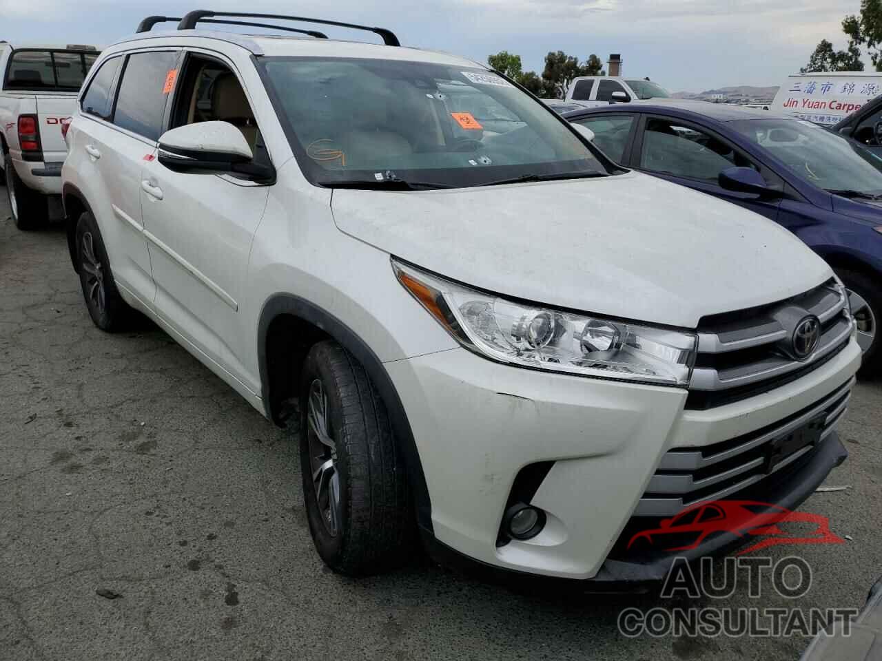 TOYOTA HIGHLANDER 2017 - 5TDJZRFH8HS391242