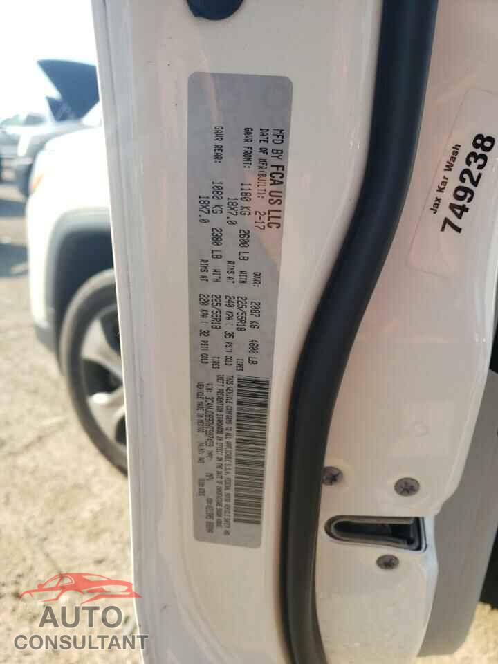 JEEP COMPASS 2017 - 3C4NJDBB7HT597459