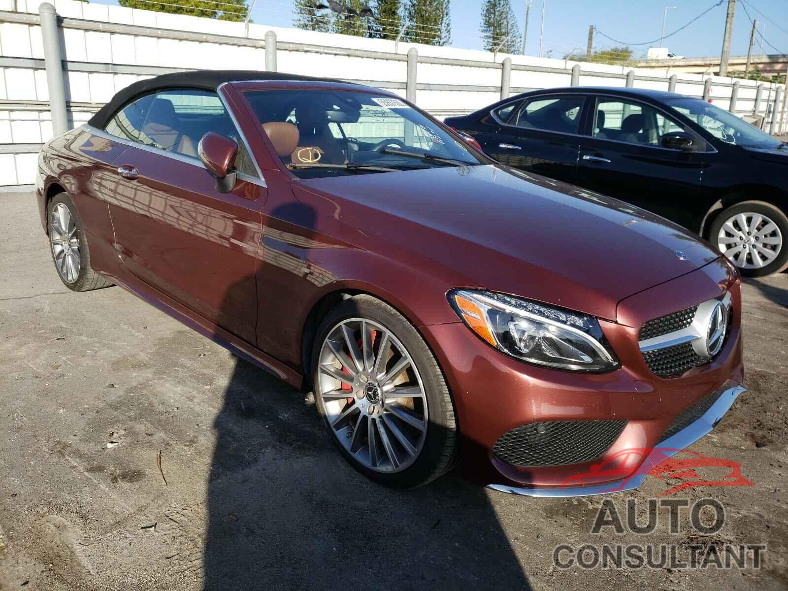 MERCEDES-BENZ C CLASS 2018 - WDDWK4JB3JF761234