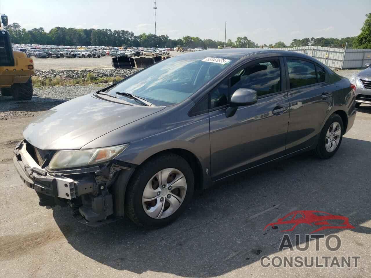 HONDA CIVIC 2013 - 2HGFB2F51DH584592