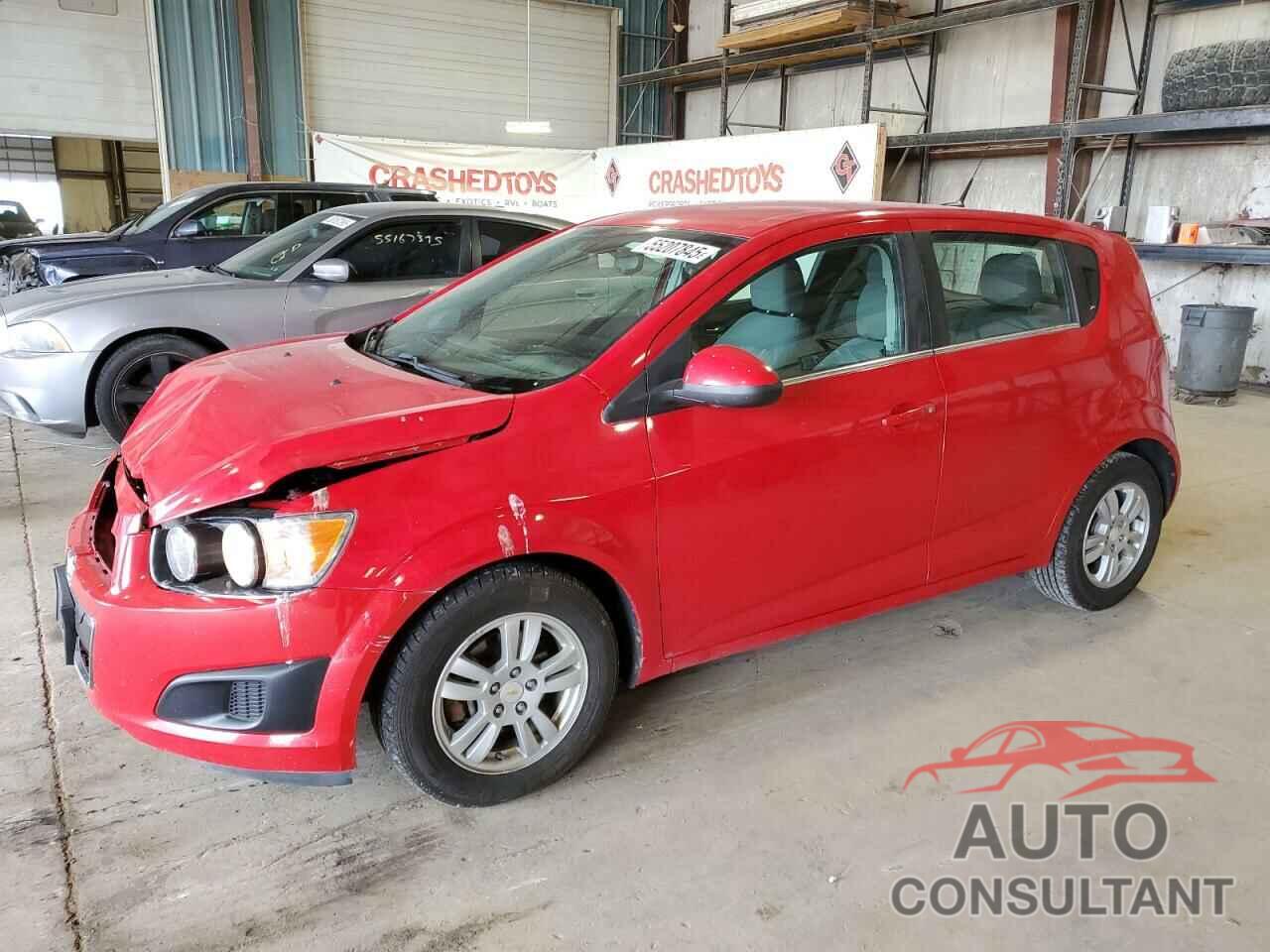 CHEVROLET SONIC 2012 - 1G1JC6SB5C4189909