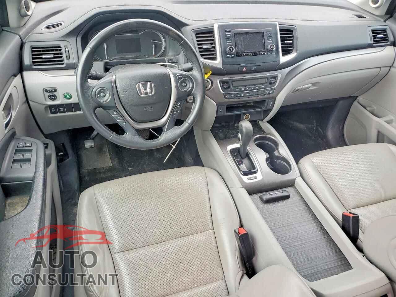 HONDA RIDGELINE 2017 - 5FPYK3F53HB023522
