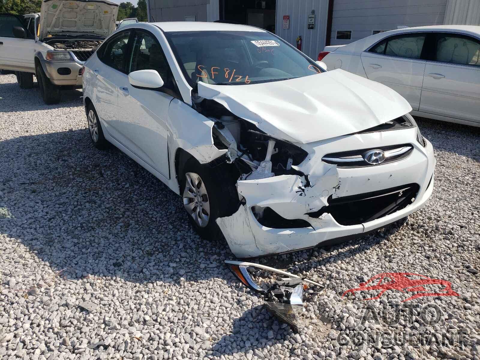 HYUNDAI ACCENT 2016 - KMHCT4AE4GU947854