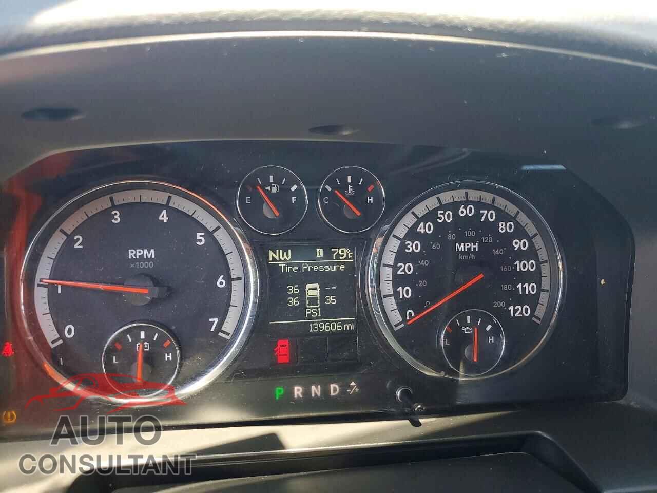 DODGE RAM 1500 2012 - 1C6RD7HT3CS150753