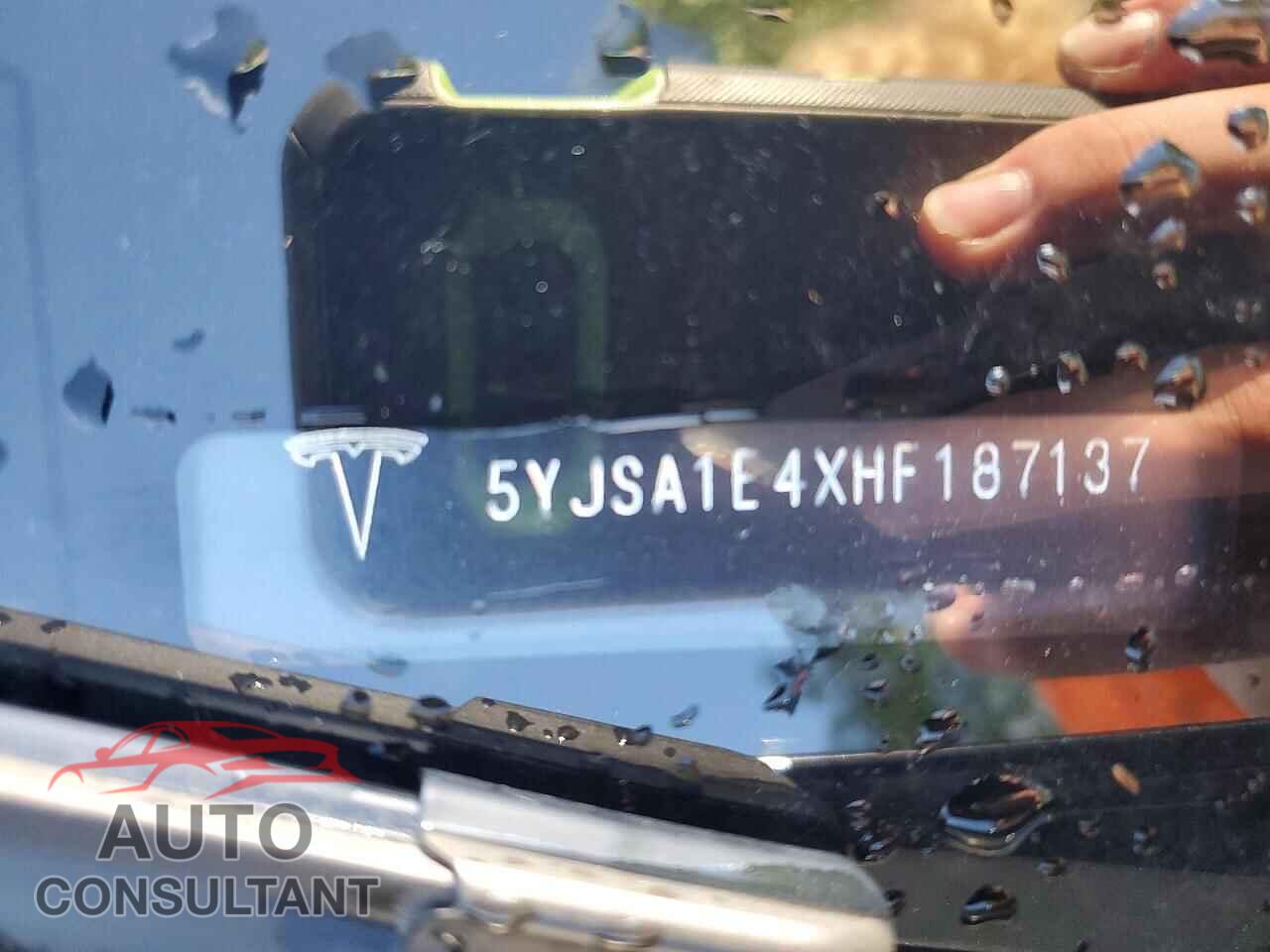 TESLA MODEL S 2017 - 5YJSA1E4XHF187137