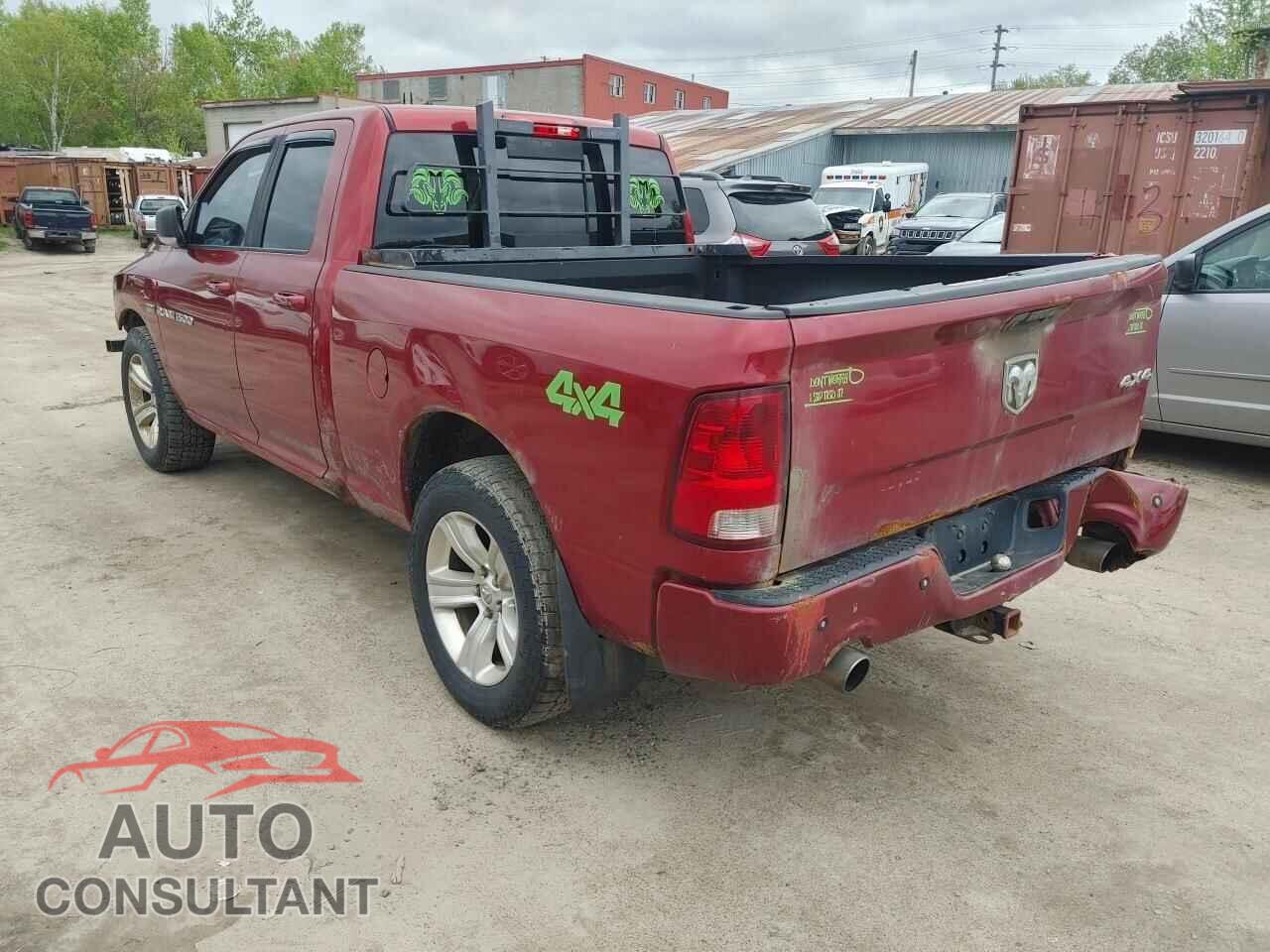 DODGE RAM 1500 2012 - 1C6RD7HT8CS311534