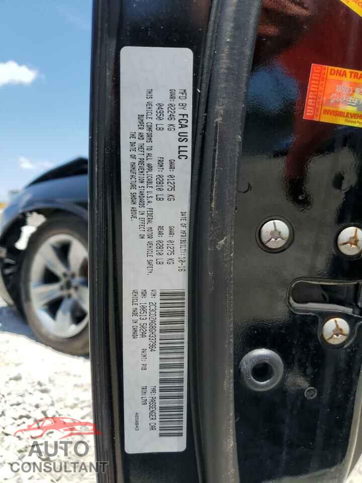 DODGE CHALLENGER 2016 - 2C3CDZAG8GH337964