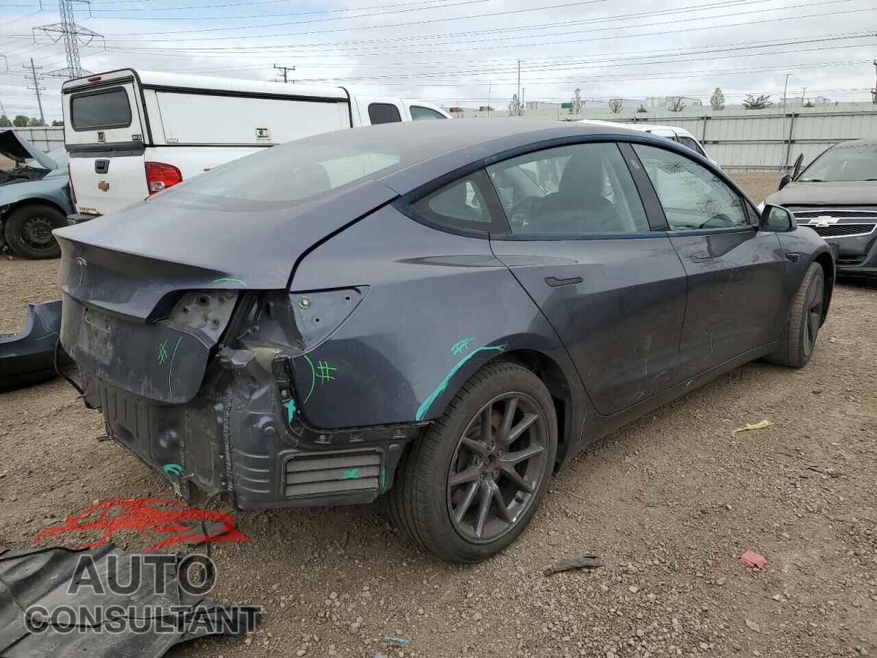 TESLA MODEL 3 2022 - 5YJ3E1EA7NF287061
