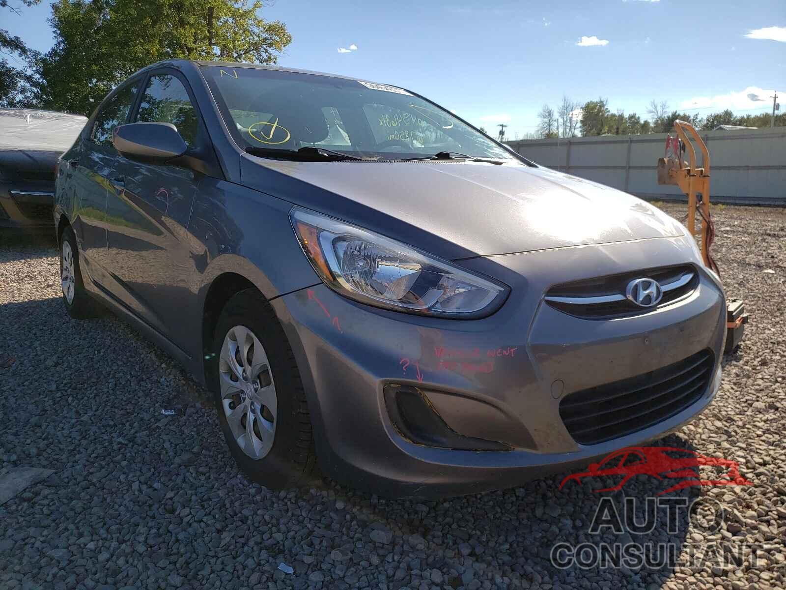 HYUNDAI ACCENT 2016 - KMHCT4AE3GU962202