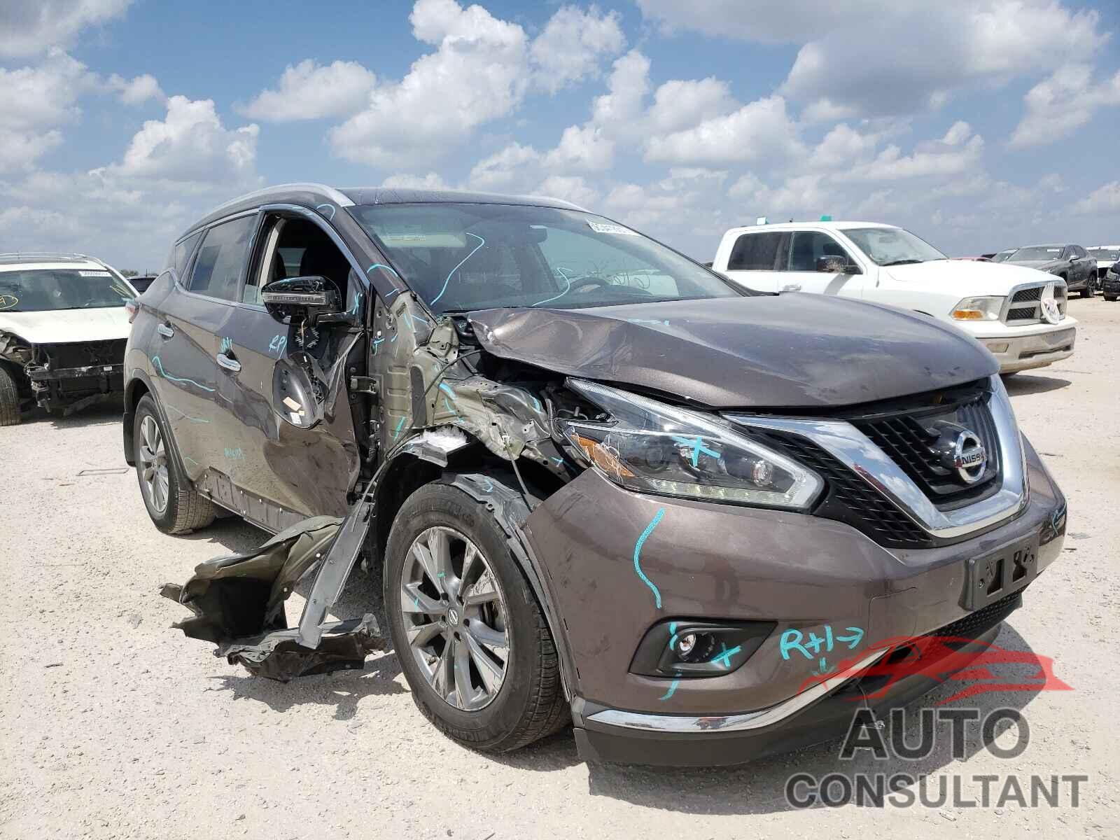 NISSAN MURANO 2018 - 5N1AZ2MG8JN141511