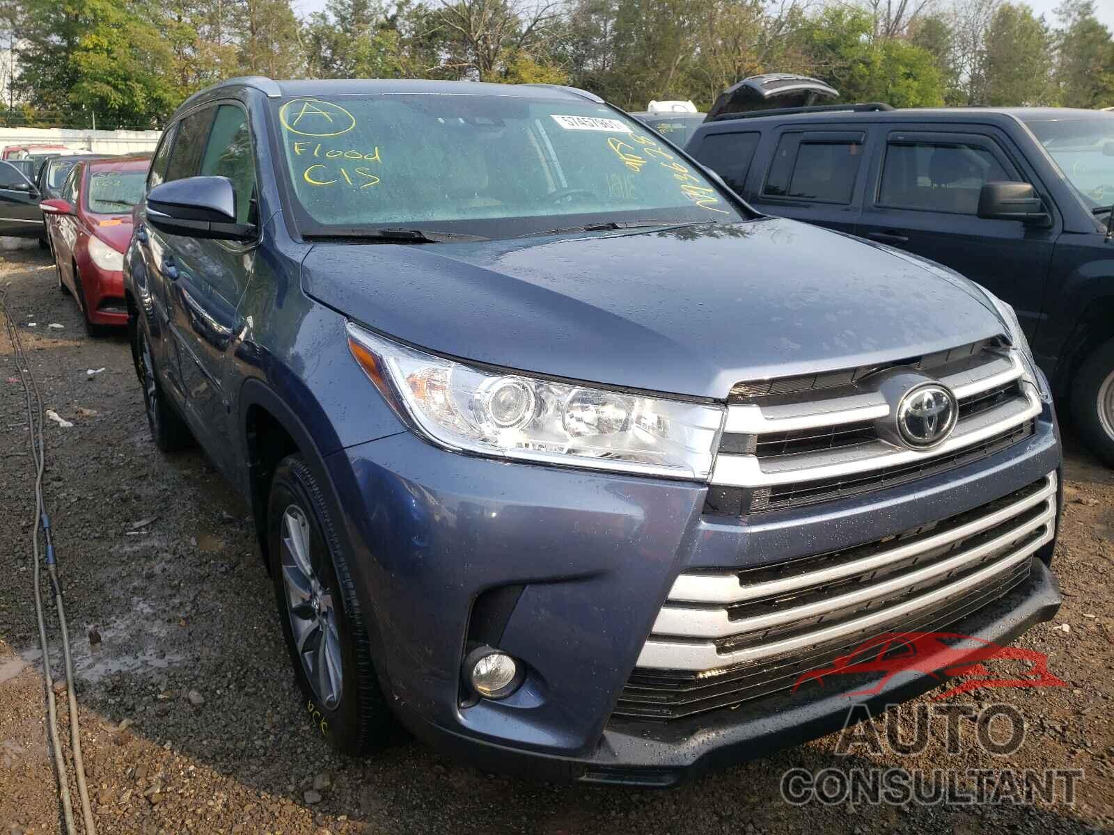 TOYOTA HIGHLANDER 2019 - 5TDJZRFH7KS736283