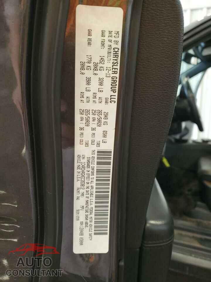 DODGE DURANGO 2014 - 1C4RDHAGXEC353812