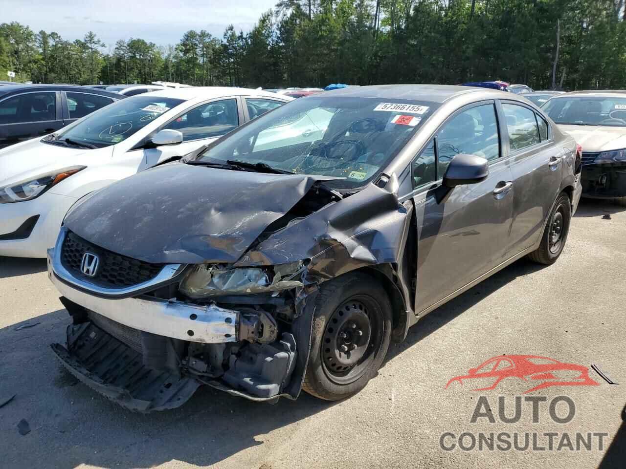HONDA CIVIC 2013 - 2HGFB2F50DH562275