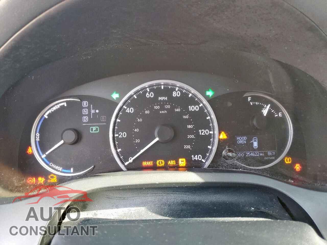 LEXUS CT 200 2011 - JTHKD5BH9B2016202
