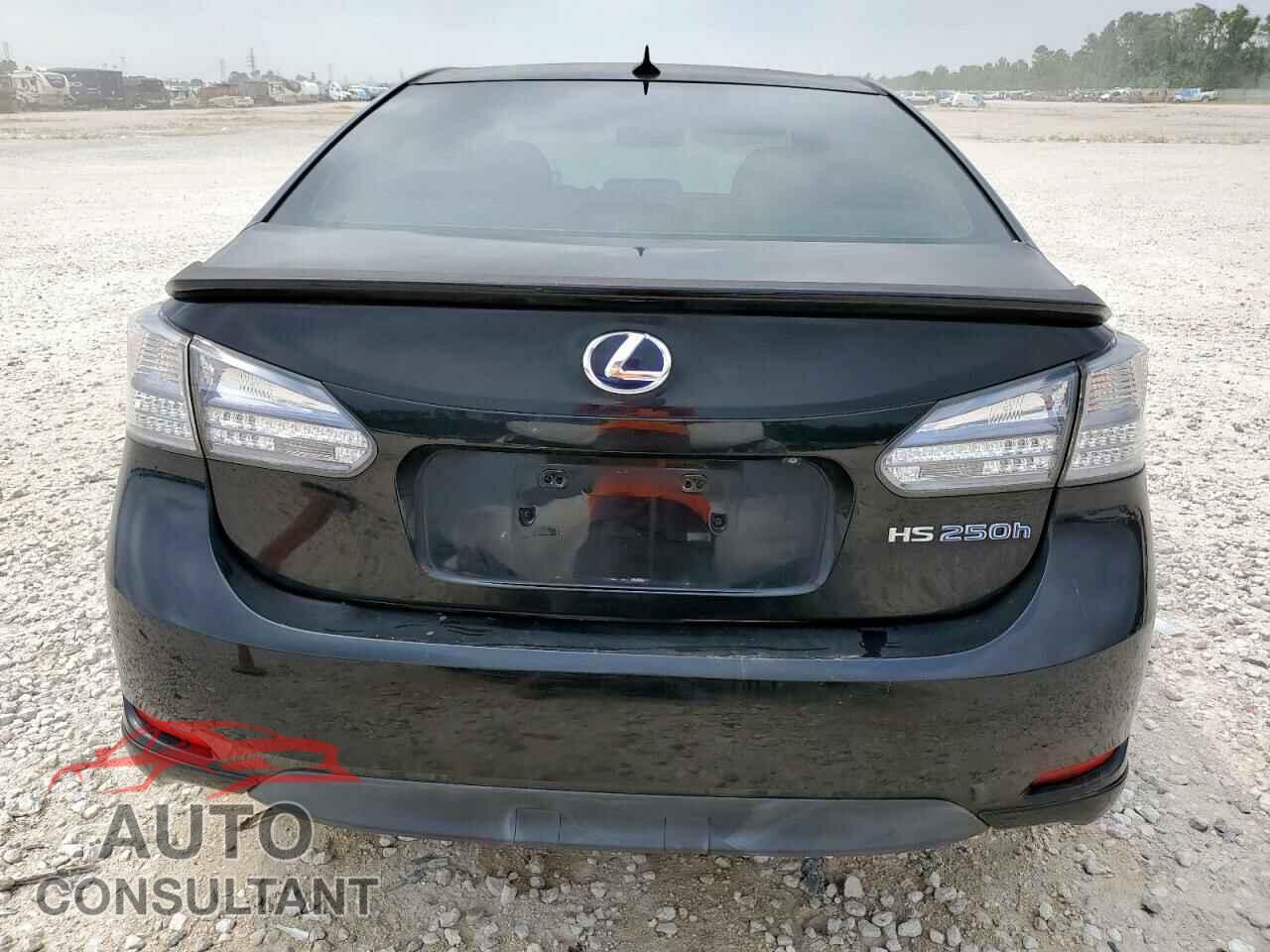 LEXUS HS 2011 - JTHBB1BAXB2043250