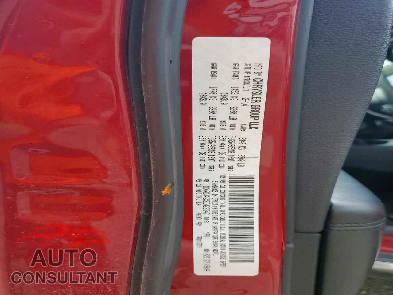 DODGE DURANGO 2014 - 1C4RDJAGXEC428547