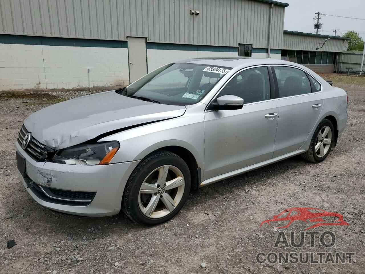 VOLKSWAGEN PASSAT 2013 - 1VWBP7A33DC024025