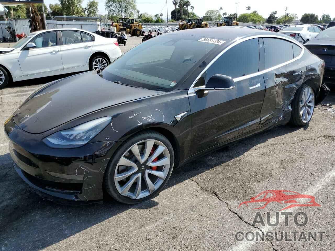 TESLA MODEL 3 2018 - 5YJ3E1EB1JF181045