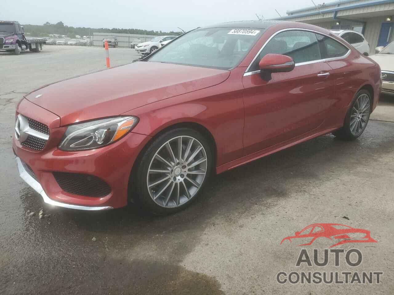 MERCEDES-BENZ C-CLASS 2017 - WDDWJ4JB8HF392559