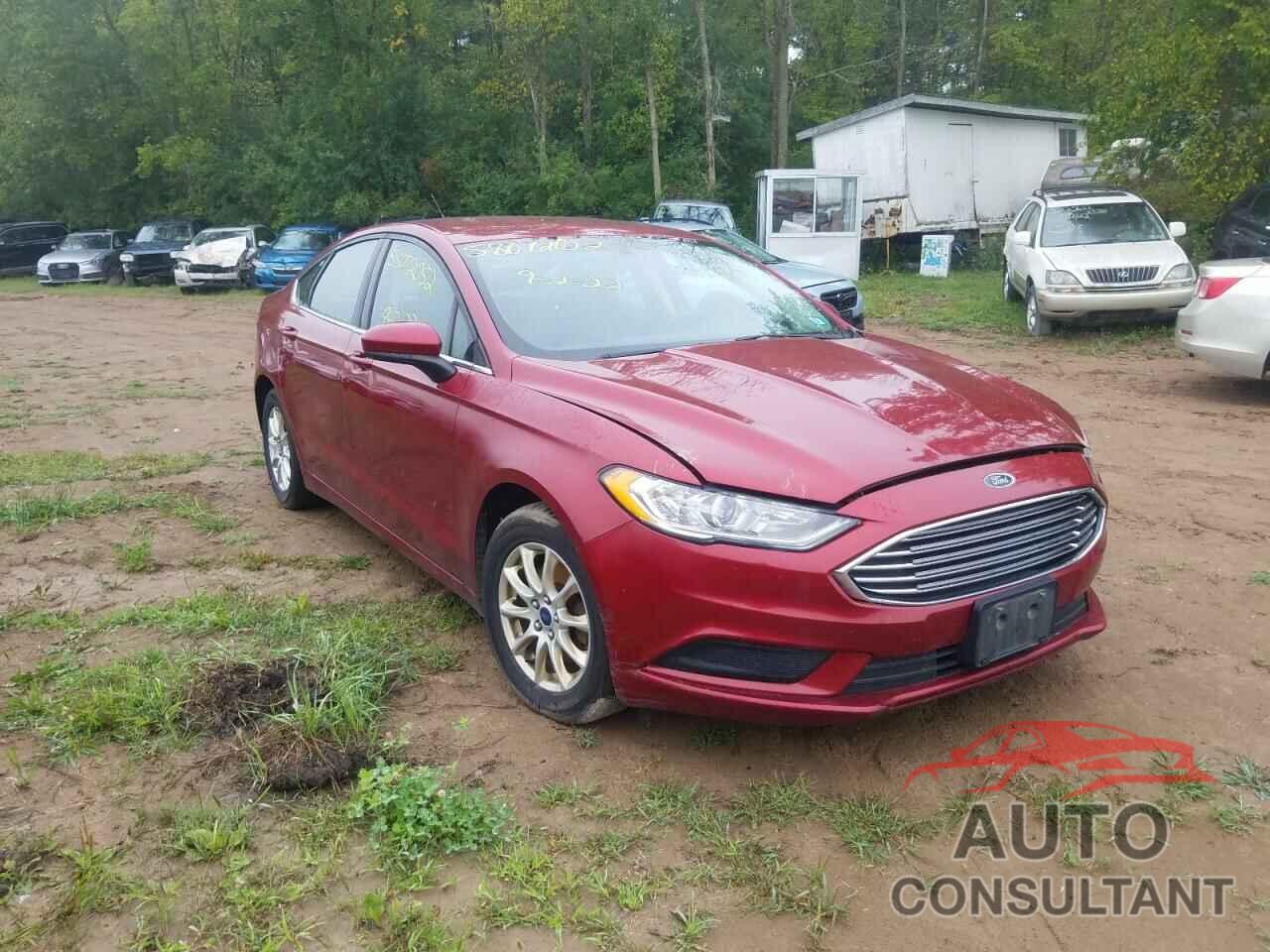 FORD FUSION 2017 - 3FA6P0G77HR110439